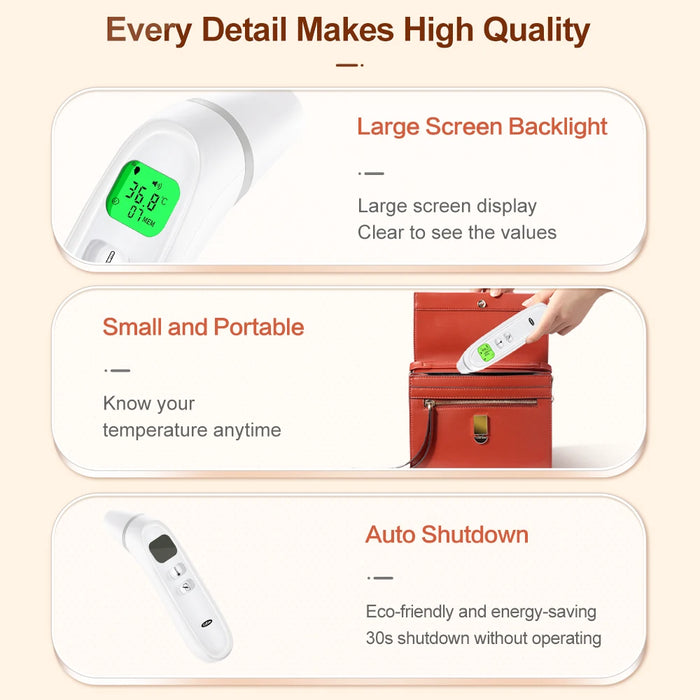 Non Contact Digital Infrared Thermometer For Infants And Adults