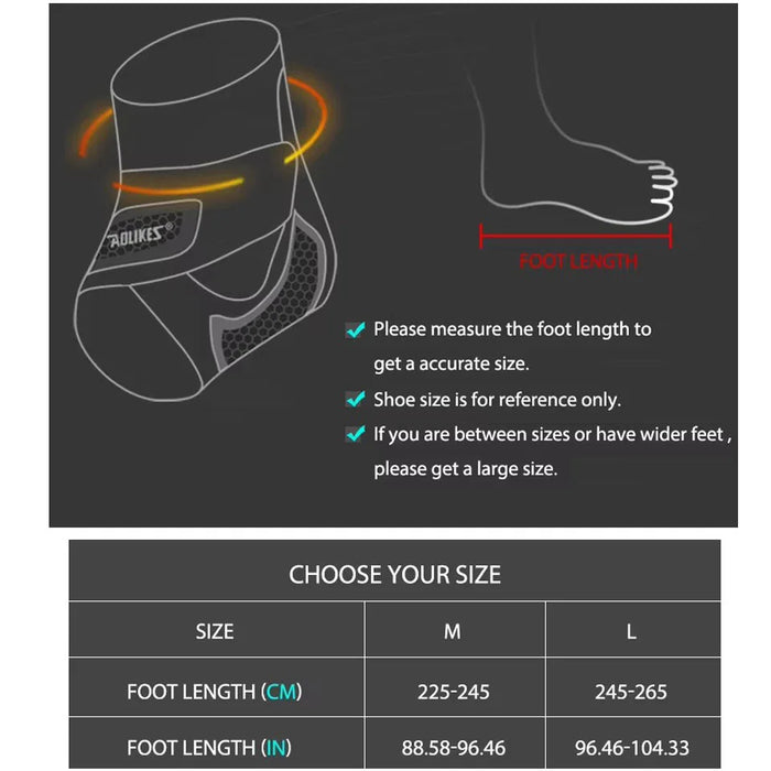 Lightweight Ankle Brace Support For Sprains Arthritis Tendonitis