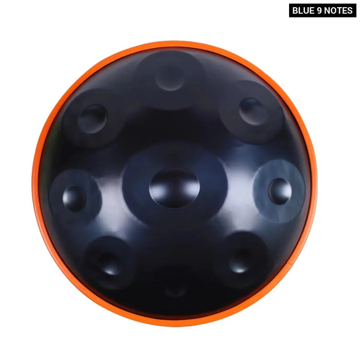 432Hz 10 9 Notes 22 Inch Golden Steel Tongue Handpan Drum For Yoga Meditation