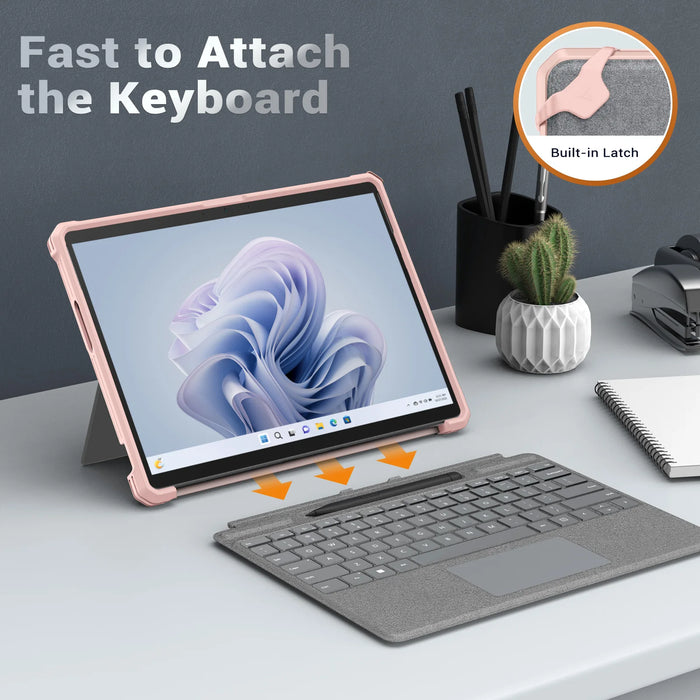 For Microsoft Surface Pro 11 Surface Pro 10 Surface Pro 9 13 Inch All-In-One Protective Rugged Case With Hand Strap