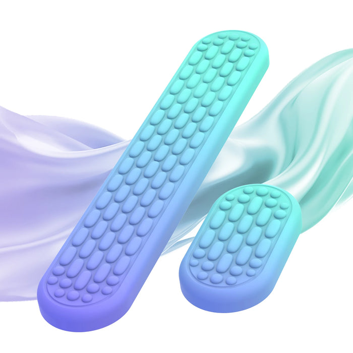 Ergonomic Wrist Rest For Computer Keyboard And Mouse With Soft Memory Foam