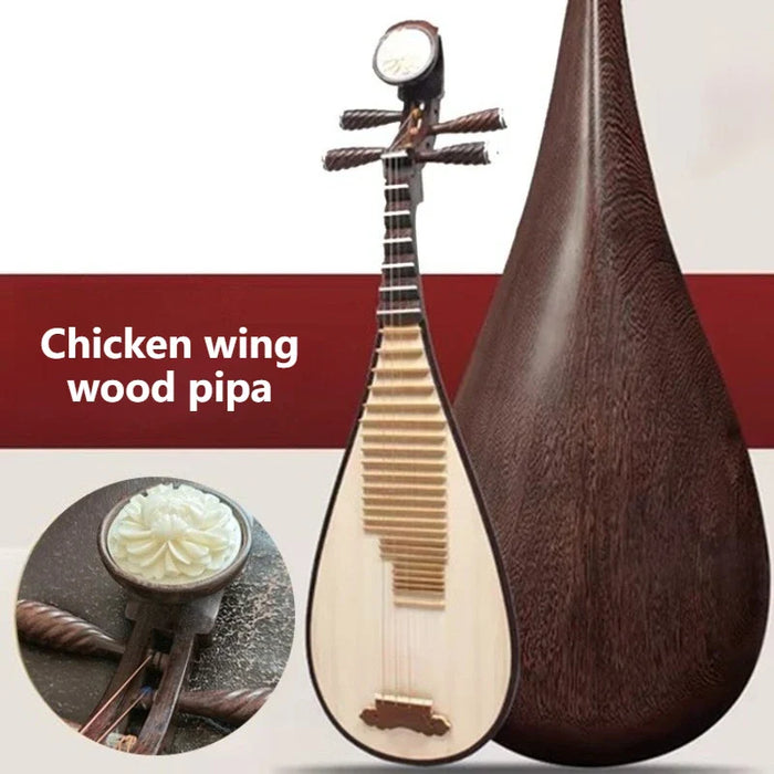 Traditional 102Cm Chinese Pipa For Beginners