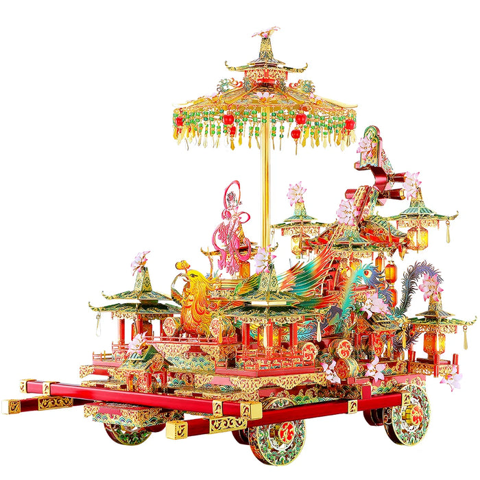 Diy 3D Metal Phoenix Vehicle Puzzle Kit For Adults