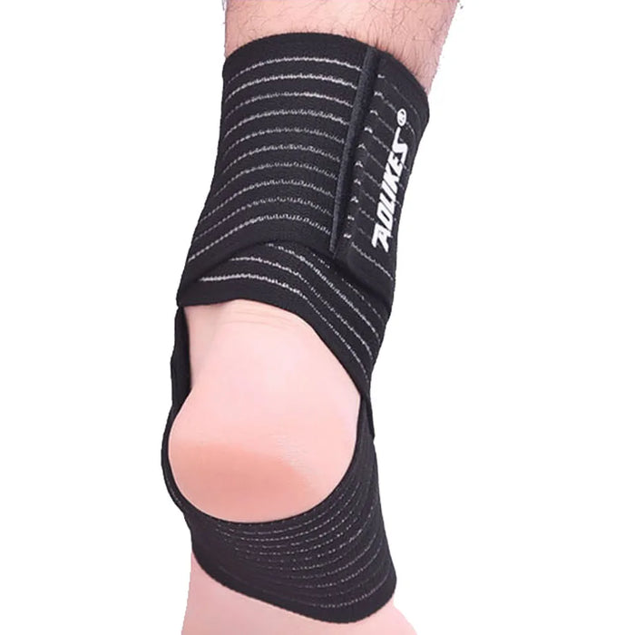 Pro Sports Ankle Support Wrap Elastic Bandage For Gym Protection