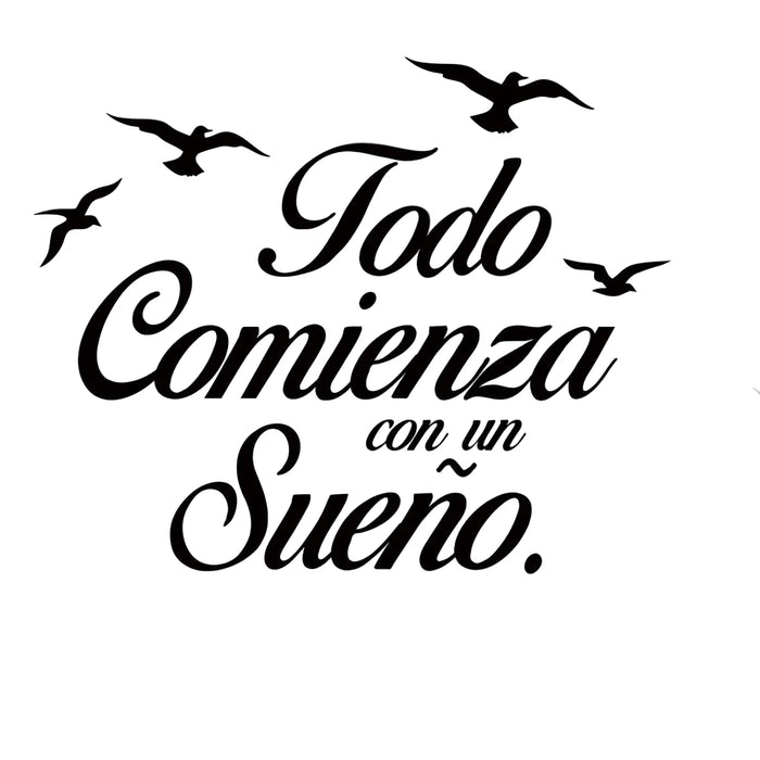 1Pc Inspirational Wall Decals For Home Decor