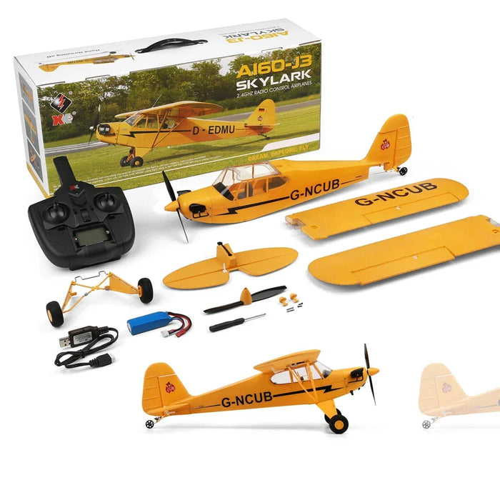 650mm Wingspan Rc Plane 3d/6g System