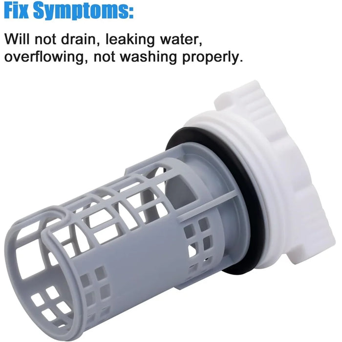 Dc97-16991A Washer Drain Pump Filter Washing Machine Filter Compatible With Samsung Washing Wf42H5000Aw Wf42H5000Aw / A2