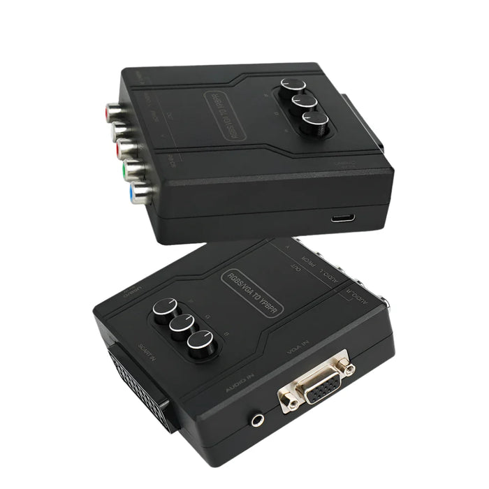 For Retro Game Consoles Nintendo 64 Ps1 Ps2 Dreamcast Rgbs Vga To Ypbpr Component Converter Scart To Ypbpr Ycbcr