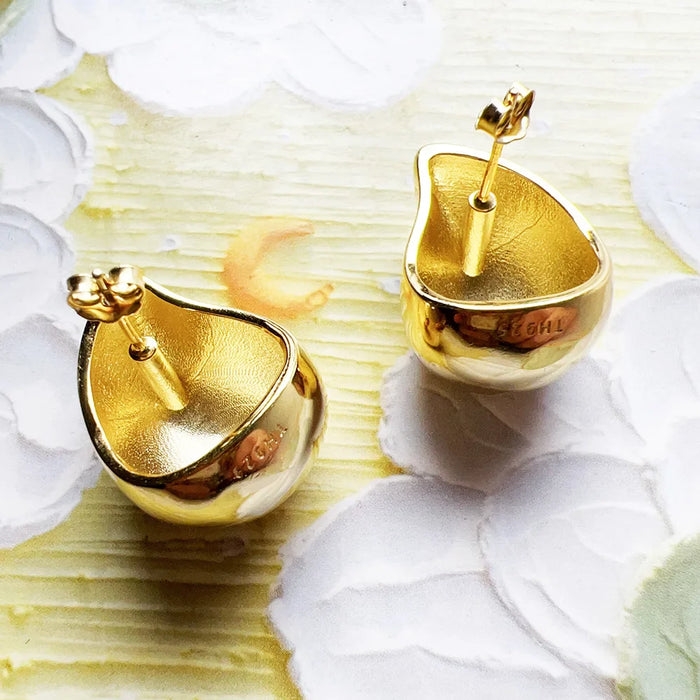 925 Sterling Silver Water Drop Earrings Trendy Gift For Women