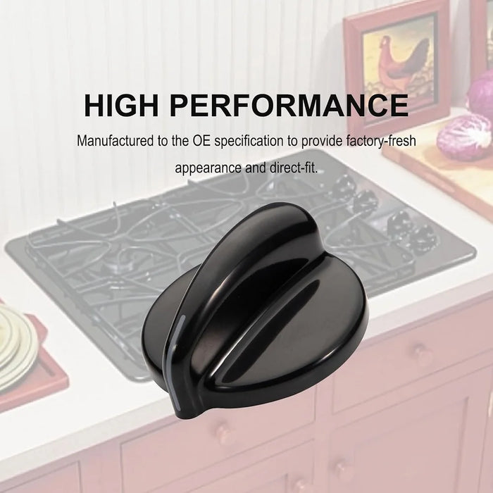 4 Pack Wb03T10236 Burner Control Knob Gas Range Knobs Compatible With Ge Range Stove Cooktop Oven Ap3883034 1166373