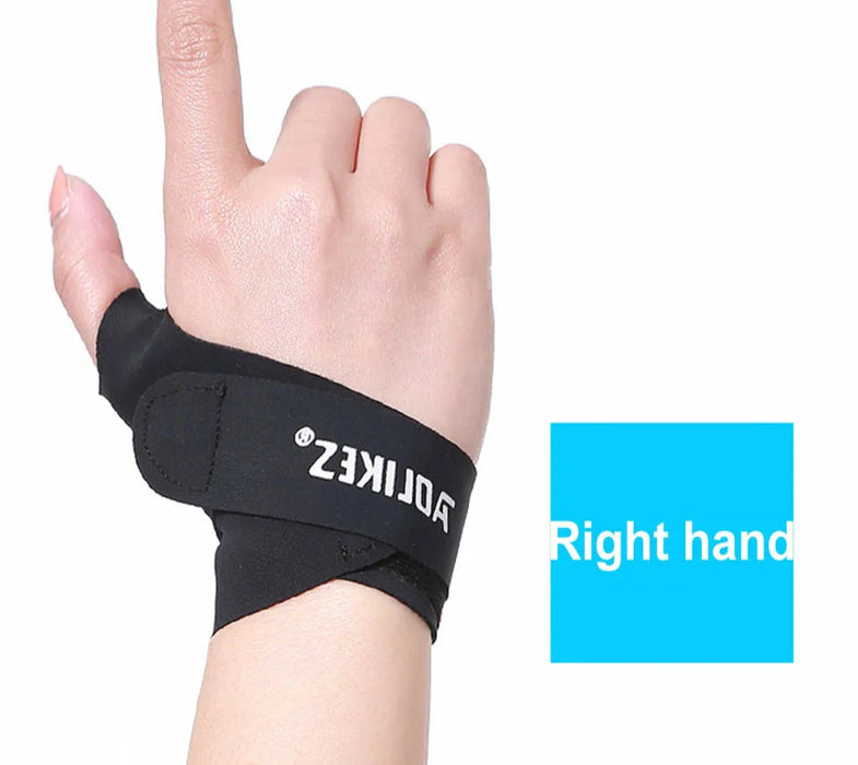 Adjustable Wrist Splint Brace Thumb Support & Stabilizer For Injury Aid
