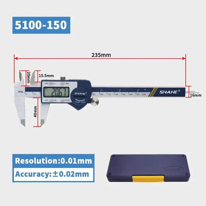 Stainless Steel Digital Caliper Precise Measuring Tool