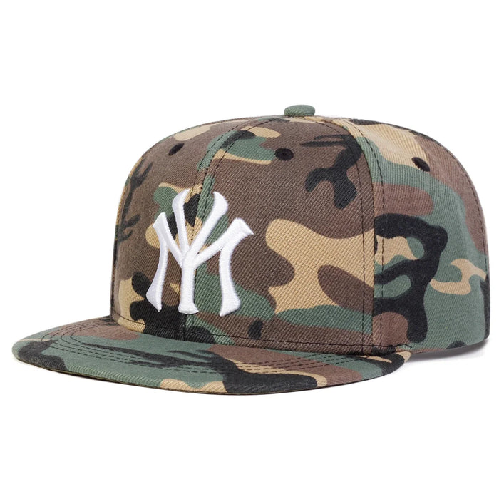 Embroidered Unisex Hip Hop Hat Adjustable Baseball Cap For Spring / Autumn