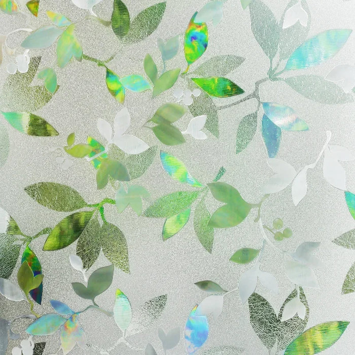 Static Window Clings - Rainbow Window Film For Glass Door - Heat & Uv Protection