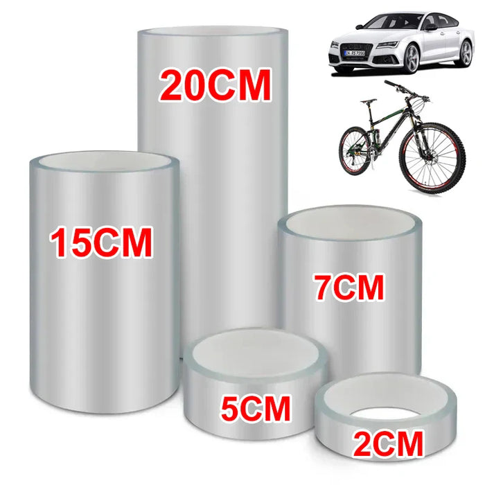 Clear Bike Frame Tape 3M / 5M / 10M Scratch Resistant