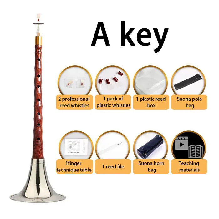 Handmade Suona Set For Traditional Wind Practice