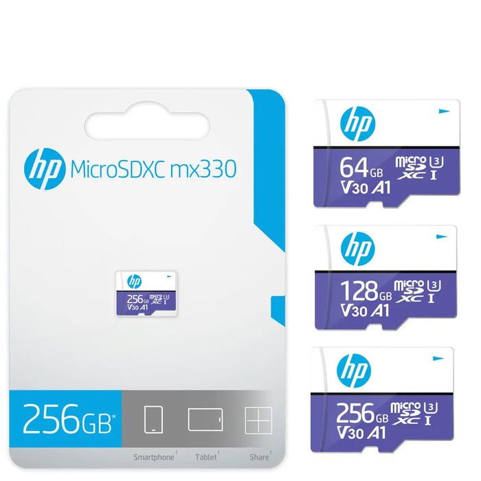 HP High Speed 256gb Microsd Card For Smartphone / Tablet / Camera