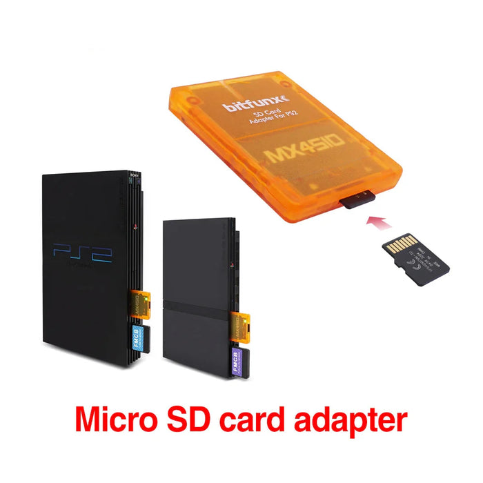 For Ps2 Playstation2 Mx4Sio Sio2Sd Sd / Tf Card Adapter Game Reader