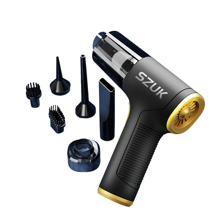 Powerful Wireless Car Vacuum Cleaner Strong Suction Portable