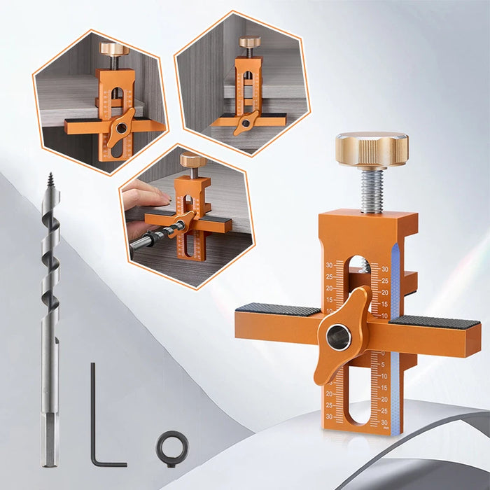 10Mm Doweling Drilling Guide For Aluminum Cabinet Door Installation