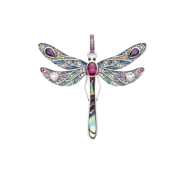 925 Sterling Silver Boho Dragonfly Pendant Real Nature Inspired Gift For Women