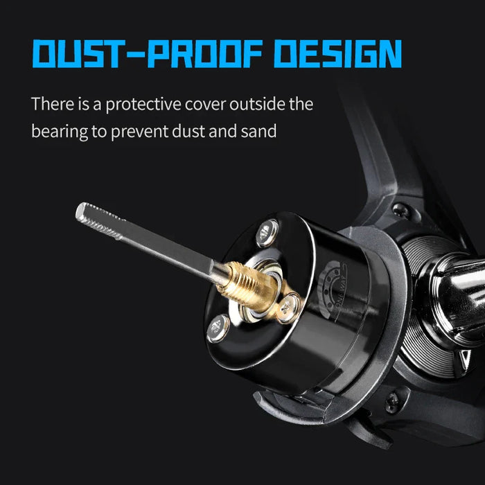 Ultralight Surfcasting Spinning Reel Max 15Kg Drag