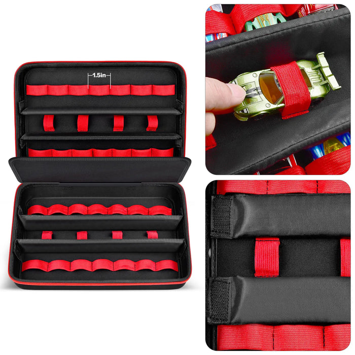 36 Car Toy Storage Case For Wheels Matchbox Cars Portable Organizer Holder