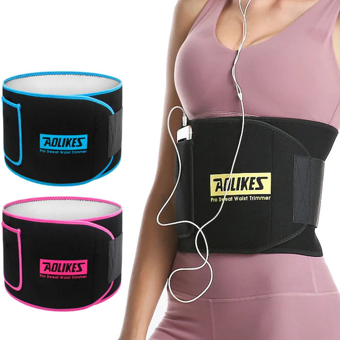 Body Shaper Waist Trainer For Fitness And Weight Loss Sweat Belt For Slimming And Support