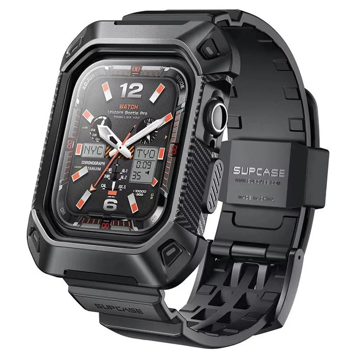 For Apple Watch 10 42Mm Ub Pro Heavy-Duty Scratch Resistant Rugged Case With Adjustable Strap Watch Band