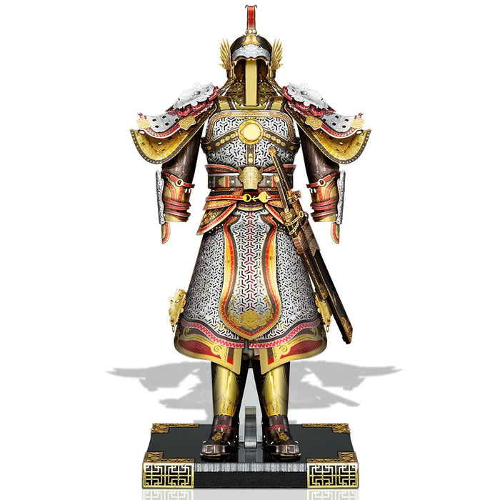 Chinese Ancient Armor Puzzle 3D Diy Set For Adults Brain Teaser Gift