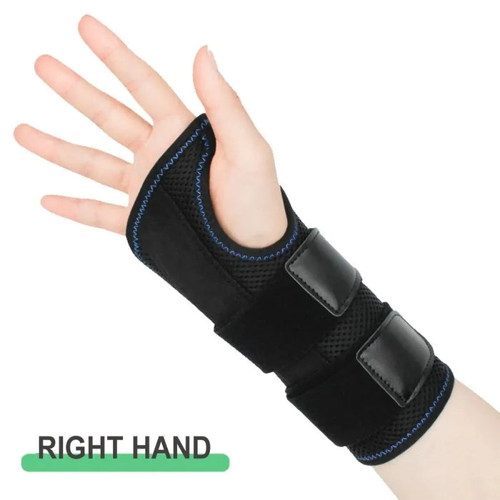 Adjustable Carpal Tunnel Wrist Brace Night Support With 3 Stays