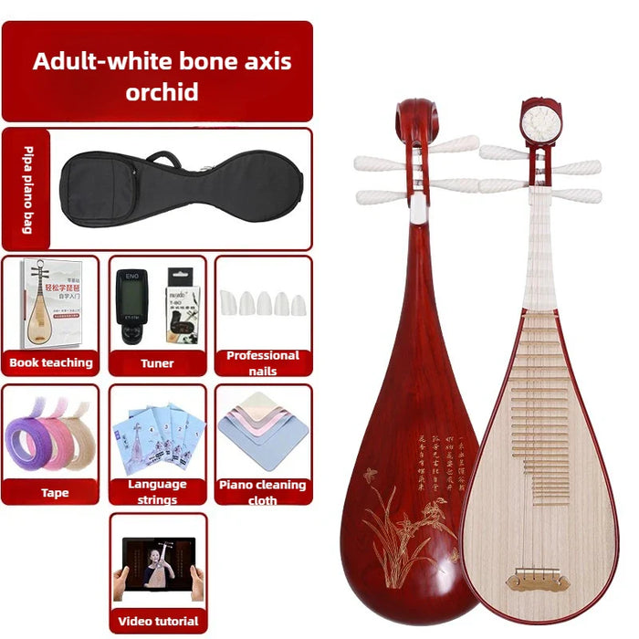 Chinese Classical Wooden Lute For Beginners And Professionals