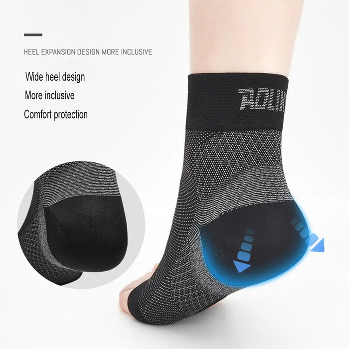 Ankle Brace Compression Sleeve For Plantar Fasciitis Joint Pain Swelling