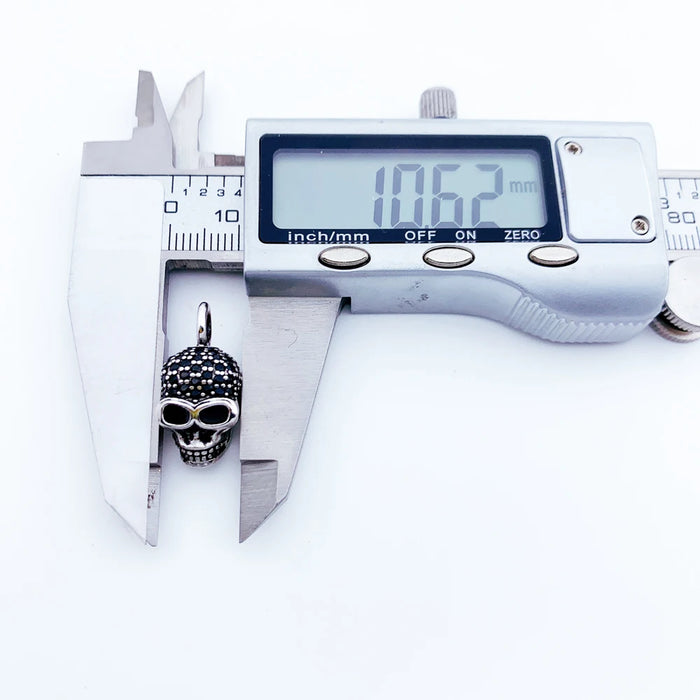 925 Sterling Silver Skull Skeleton Pendant Fashion Jewelry For Men & Women