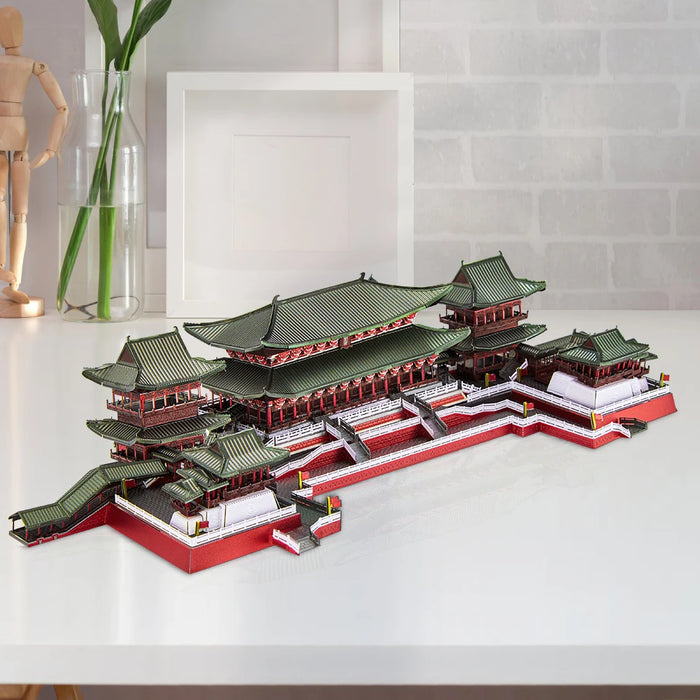 232 Piece Metal 3D Puzzle Set For Adults Daming Palace Model Kit