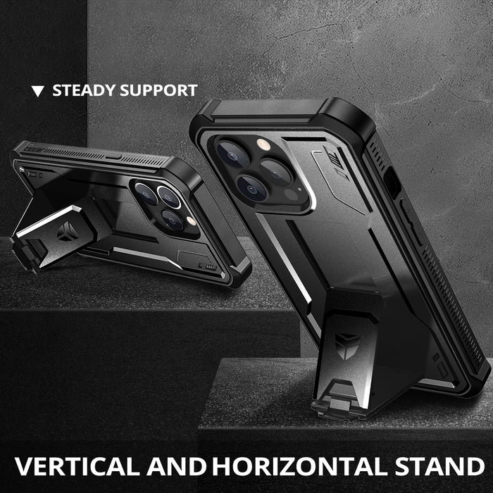 For Iphone 14 Pro Max Protective 360 Degree Full Body Heavy Duty Military Shockproof Protective Case With Built-In Screen Protector