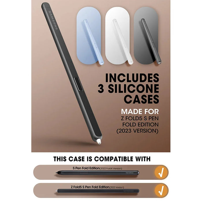 For Samsung Galaxy Z Fold 5 5G 2023 Ub Pro Full-Body Dual Layer Rugged Case With Built-In Screen Protector