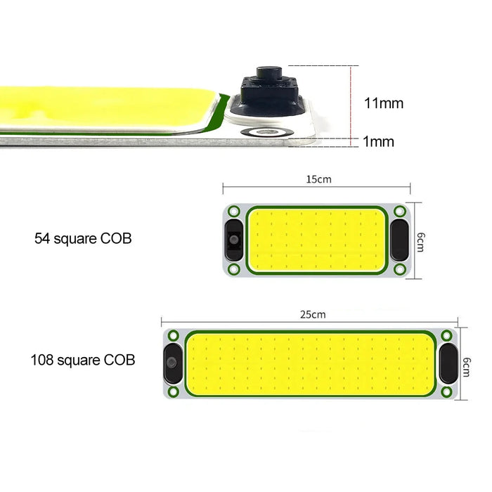 12-24V Led Car Interior Strip Light With On / Off Switch