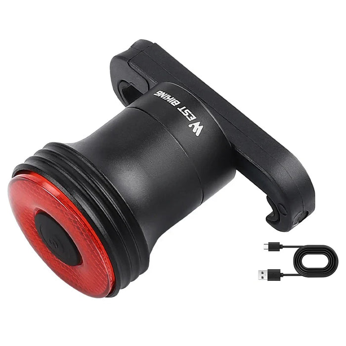 Smart Sensing Bike Tail Light Waterproof & Usb Charging