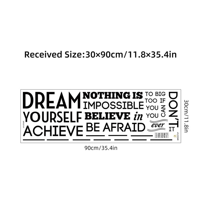 Motivational Wall Decals For Study Room Decor