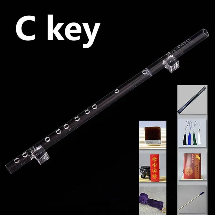 Professional Transparent Flute For Adult Beginners