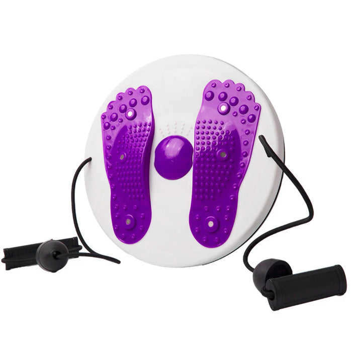 Portable Waist Twisting Disc With Foot Massage