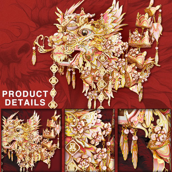 383 Pieces Chinese New Year Dragon Puzzle Kit