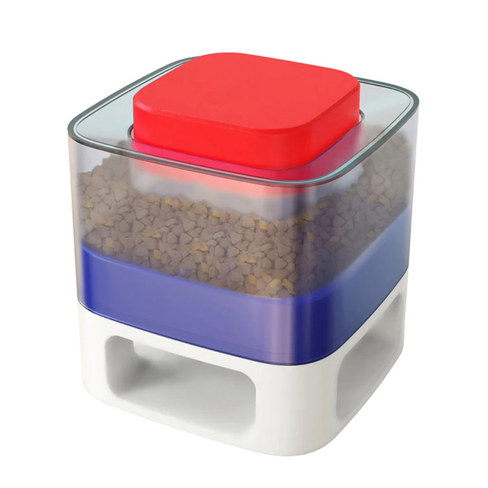 Transparent Anti Slip Pet Food Dispenser