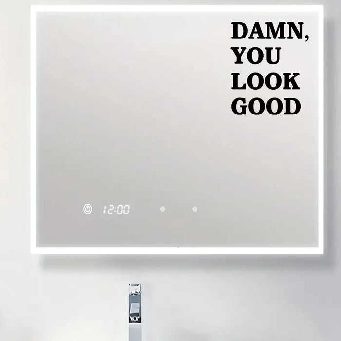 Motivational Wall Mirror Sticker For Home Decor