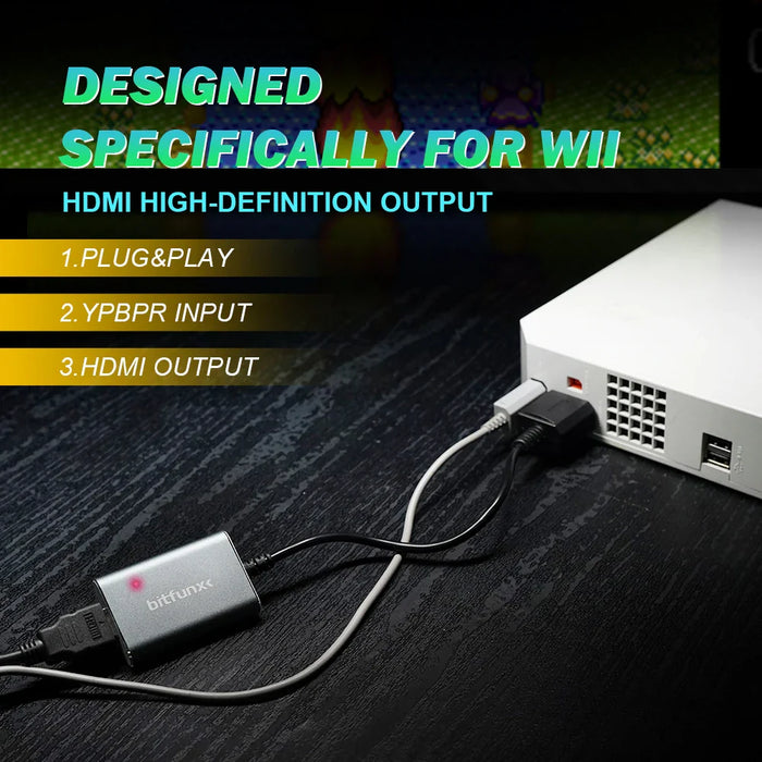 For Nintendo Wii Ntsc Pal Retro Game Consoles Hdmi Adapter