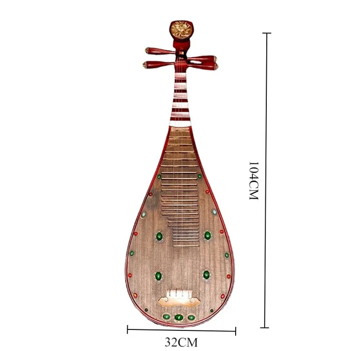 Handmade 104Cm Traditional Pipa For Beginners