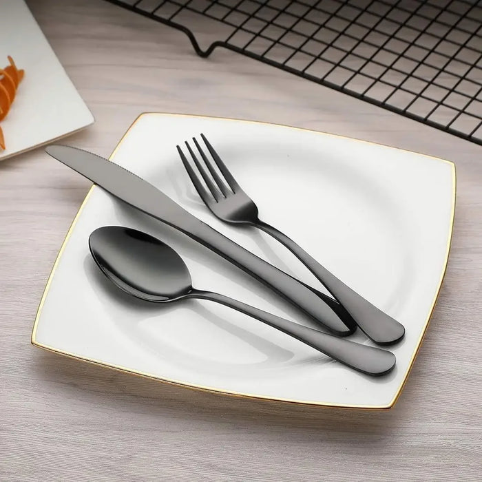 8 Piece Portable Cutlery Set For Outdoor Picnics Travel And Students