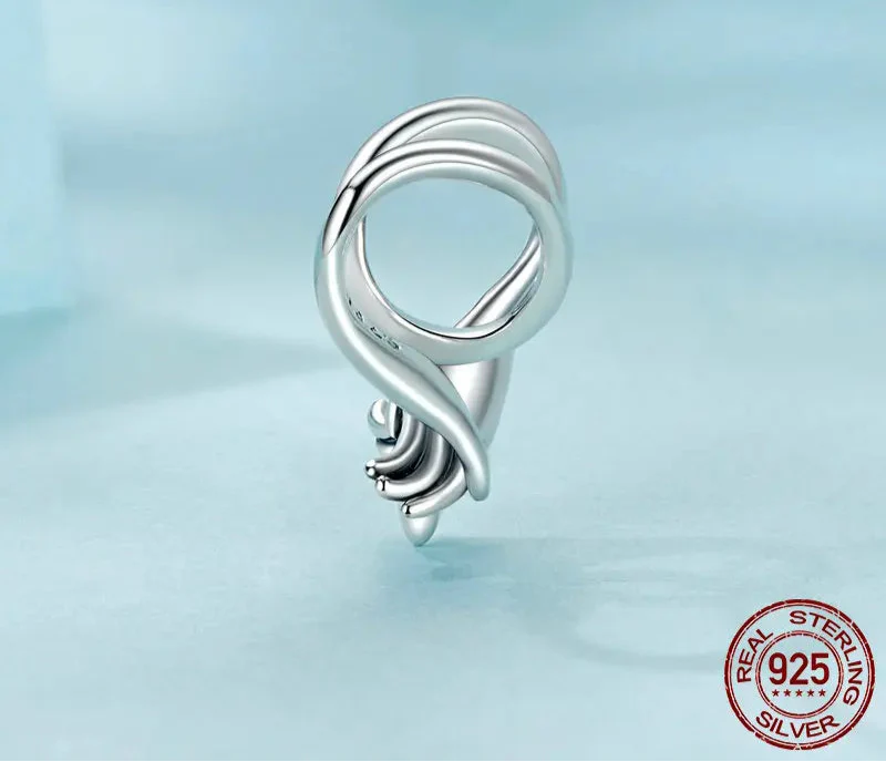 925 Sterling Silver Pinky Swear Charm Beads