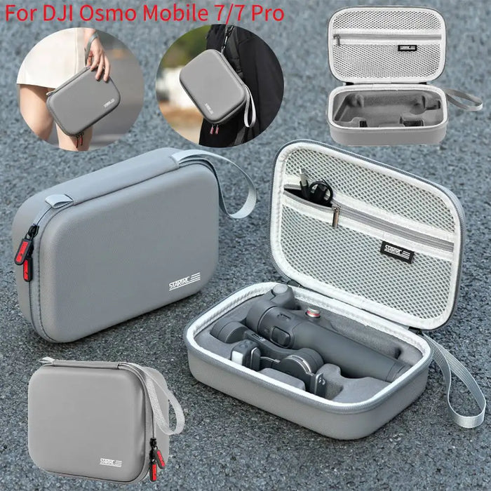 Carrying Case For Dji Osmo Mobile 7 / 7 Pro Protection Carrying Case Hard Shell Waterproof Storage Bag Handbag Gimbal Accessories